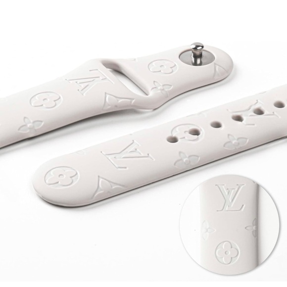 SMART Watch Strap Monogrammed designer inspired fits 42/44/45/49mm.